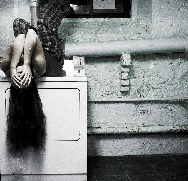 Frustration, Women, Hair, Washing Machine, Angry, Mad