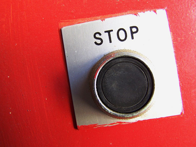 Stop Button, Red Button