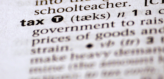 Tax, Tax Help, Dictionary